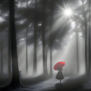 WALK IN THE FOGGY FOREST